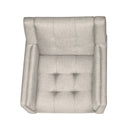 Luminaesque - Fabric Upholstered Armchair With Tufted Back