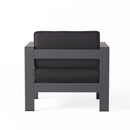 Cape Coral - Club Chair - Dark Gray