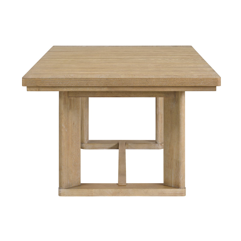 Clove - Trestle Table - Brown