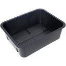 Eco Friendly 5 Layer Worm Compost Bin With 50L Capacity, Easy Setup Plastic Worm Farm Kit - Black
