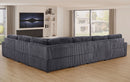Nadine - Corduroy Modular Corner Sectional Sofa With Left Facing Chaise
