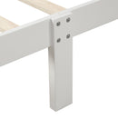 Platform Bed, Mattress Foundation Sleigh Bed With Headboard, Footboard, Slat Support