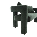 Modern Chenille Loveseat Sofa, Comfy Upholstered 2 Seater