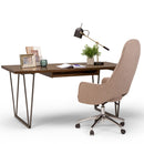 Ryder - Desk - Natural Aged Brown