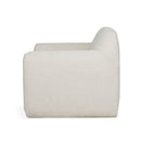 Harmonara - Boucle Upholstered Club Chair With Blind Tufting