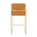 Fuji - Contemporary High Back Barstool (Set of 2)