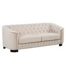 Sofa With Thick Removable Seat Cushion, 3 Seater