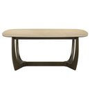 Davita - Dining Table With Ceramic Top - Walnut