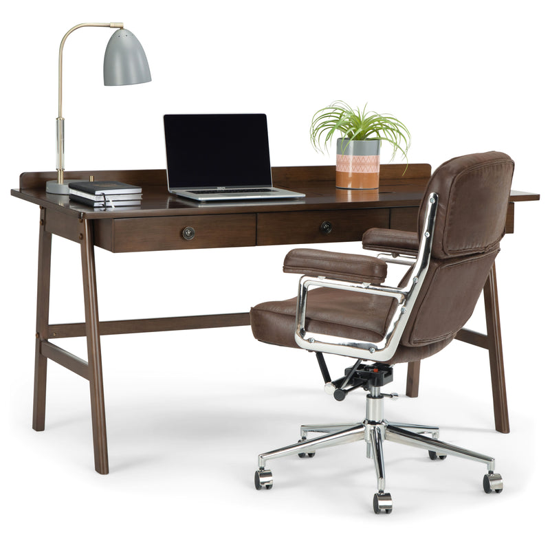 Rylie - Desk - Natural Aged Brown