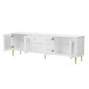 TV Cabinet With 2 Drawers And 2 Cabinets