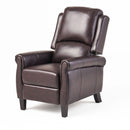 Memphis - Standard Recliner Club Chair - Burgundy