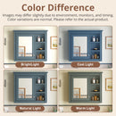 Modern Wall-Mounted Medicine Cabinet With Mirror, Adjustable Shelf