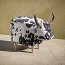 Cow Shaped Ottoman Footstool