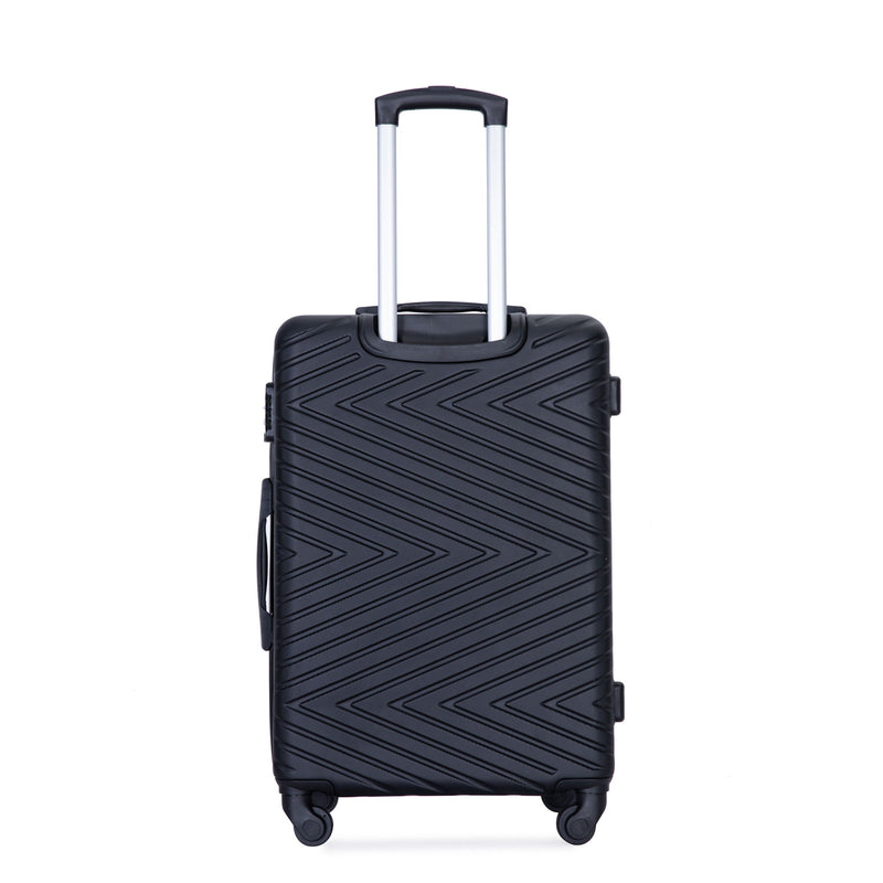 Luggage 4 Piece Lightweight Suitcase With Rotating Wheels With Tsa Lock,