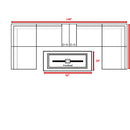 Outdoor Elegance Conversation Set With Fire Pit