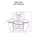 Raize - Power Recliner With LED Functionality - Gray