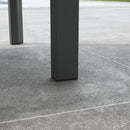 Grayton - 5 Seat Sectional, 2 End Tables - Dark Gray