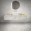 Bathroom Vessel Sink, Semi Polished Surface