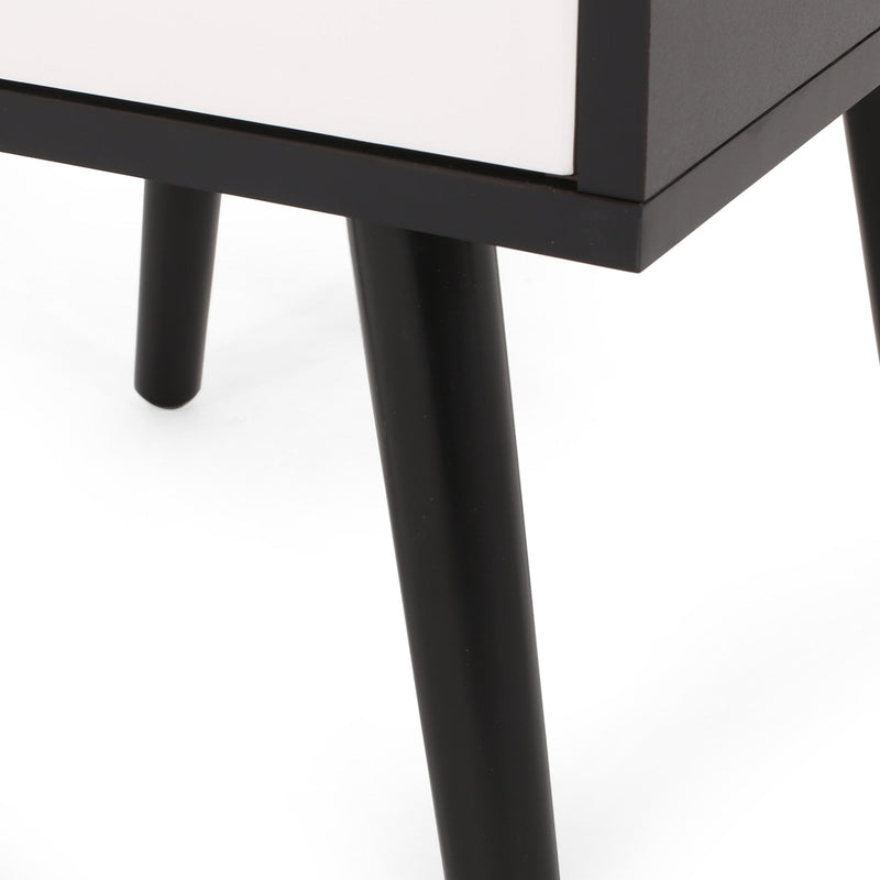2 Toned Particle Board End Table