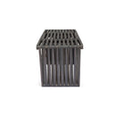 Gloaming - Outdoor Bench With Slat Design And Triangular Base