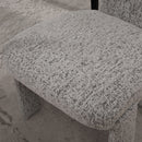 Armless Curved Back Accent Chairs