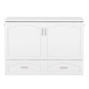 Murphy Wall Bed With Drawer And A Set Of Sockets & USB Ports, Pulley Structure Design