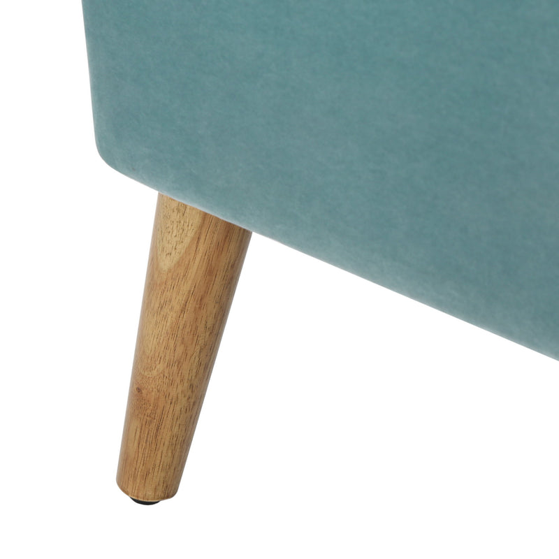 Modern Classic Shell Backed Loveseat