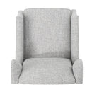 Westeros Wing Back Fabric Upholstered Recliner