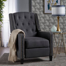 Classic Fabric Push Back Chair