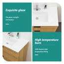 Premium Rectangular Vanity Top With Single Faucet Hole And Overflow