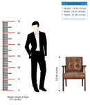 Buffalo - Leather Chair - Brown