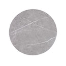 Keegan - Round Coffee Table With Shelf - Oak