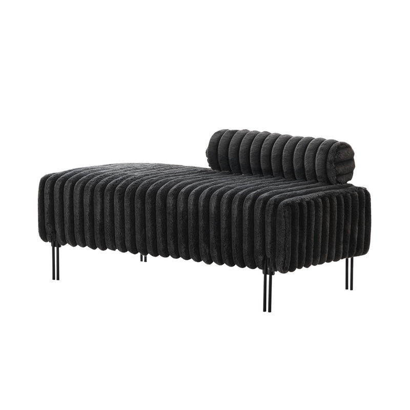 Mini Loveseat With Adjustable Backrest - Charcoal