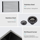 Double Bowl Farmhouse Sink, Stainless Steel Apron Front