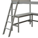 Loft Bed With Shelves With Desk