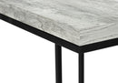 C-Shaped Accent Table For Living Room