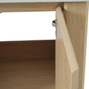 Modern Bathroom Vanity With Rectangle Ceramic Sink, Soft Closing Doors