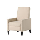 Minimalist Design Fabric Push Back Chair