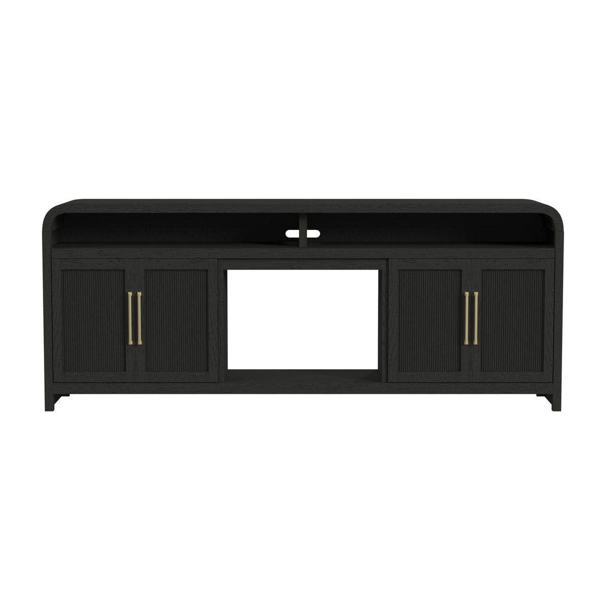 Ridgemont TV Console in Black by Elements International, view 17
