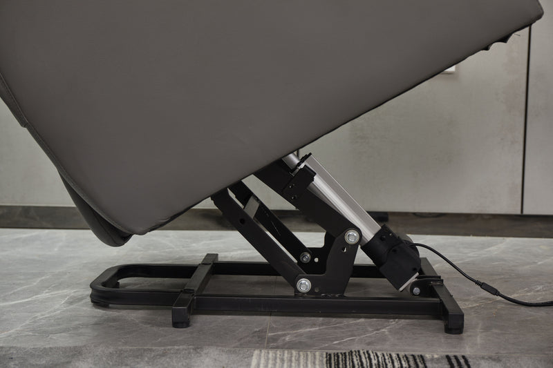 Modern Recliner Chair With Cup Holders, Remote Control