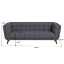 Addison - Mid-Century Modern Design Tufted Sofa