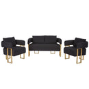 Decorative Upholstered Side Chair For Living Room