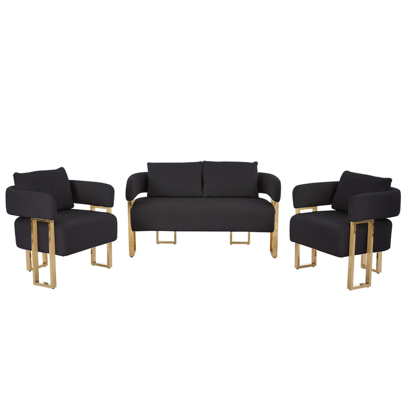 Decorative Upholstered Side Chair For Living Room