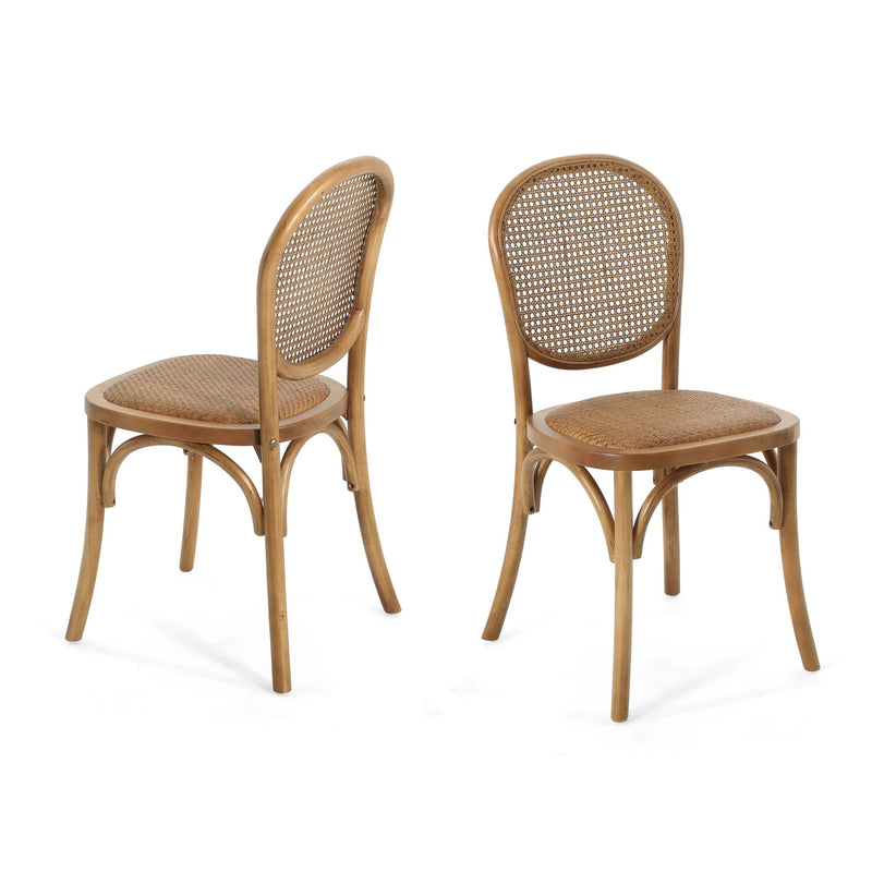 Vintage Style Dining Chairs (Set of 2)