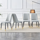 Modern Chair With Metal Legs