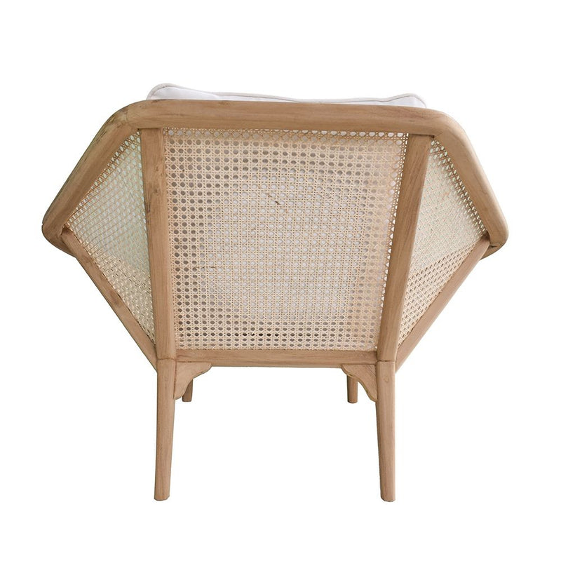 Tectona - Teak Leisure Chair - Natural Wood / Brown