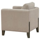 Islington - Upholstered Panel Arm Sofa Set