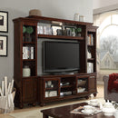 Dita - Entertainment Center - Walnut - Atlantic Fine Furniture Inc