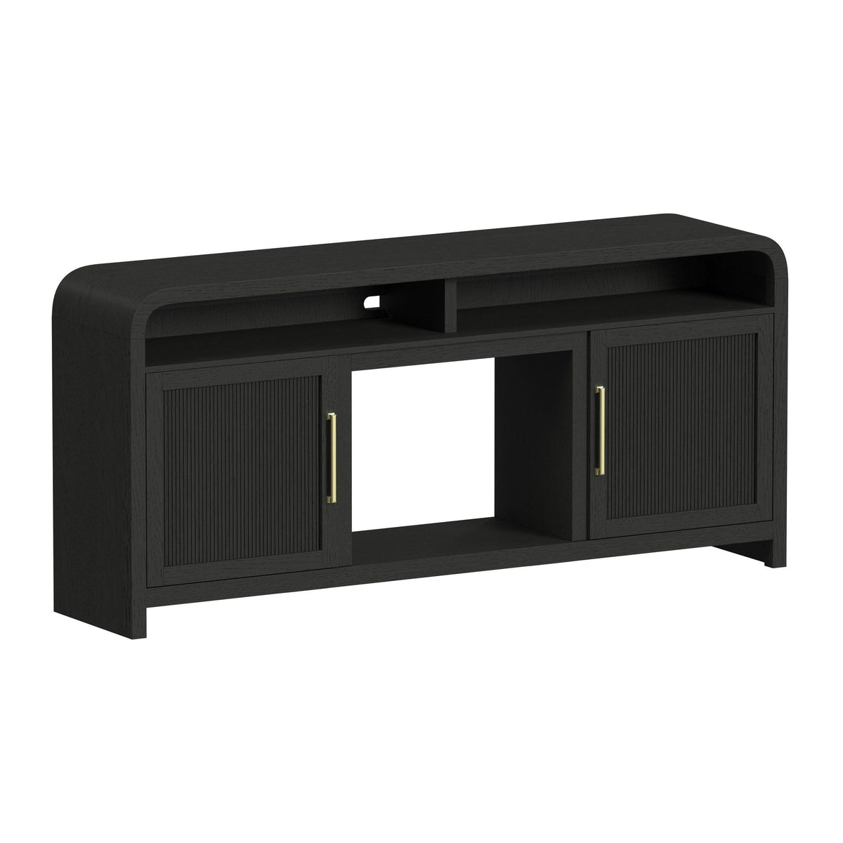 Ridgemont TV Console in Black by Elements International, view 5