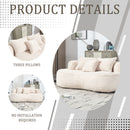 Bean Bag, Lazy Sofa Comfort Lounger High Back Chair